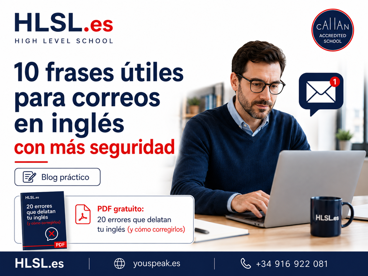 10 frases útiles para escribir correos profesionales en inglés